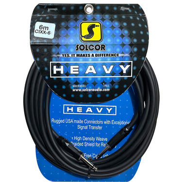 Cable Solcor Plug A Plug Cixx-6 Heavy 6 Metros
